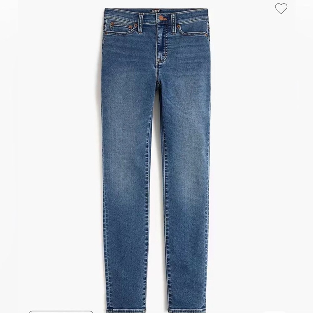 J. Crew 9" mid-rise skinny jean in signature stretch Size 29